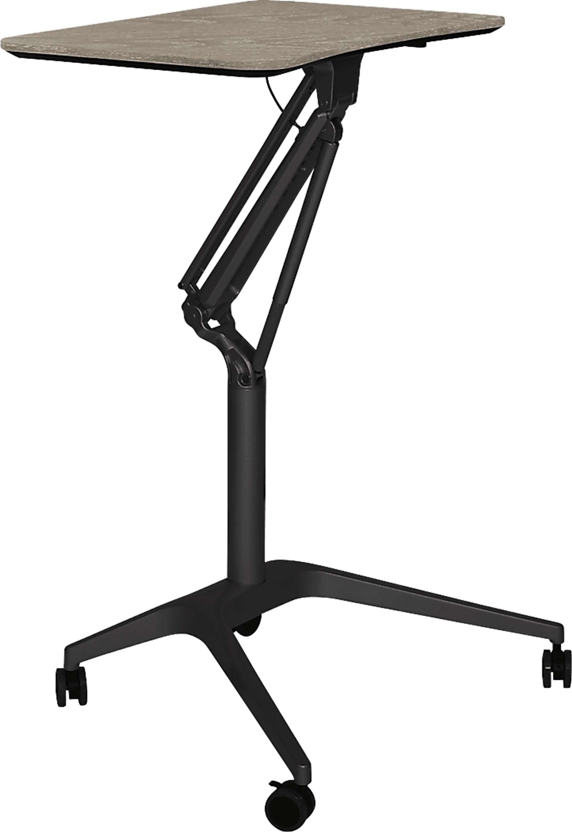 Lebar Gray Desk - Image 1