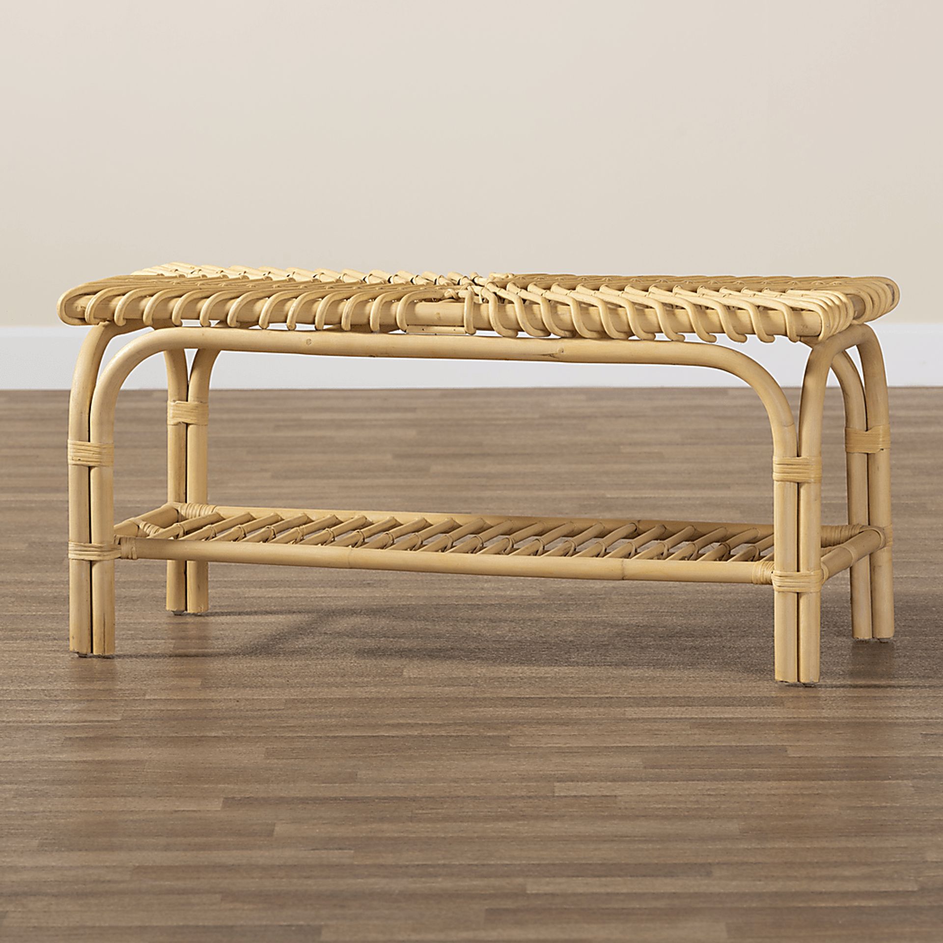 Leboeuf Natural Bench - Image 3