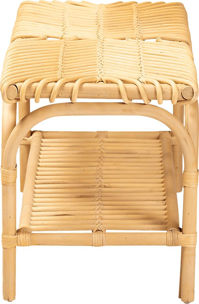 Leboeuf Natural Bench - Thumbnail 5