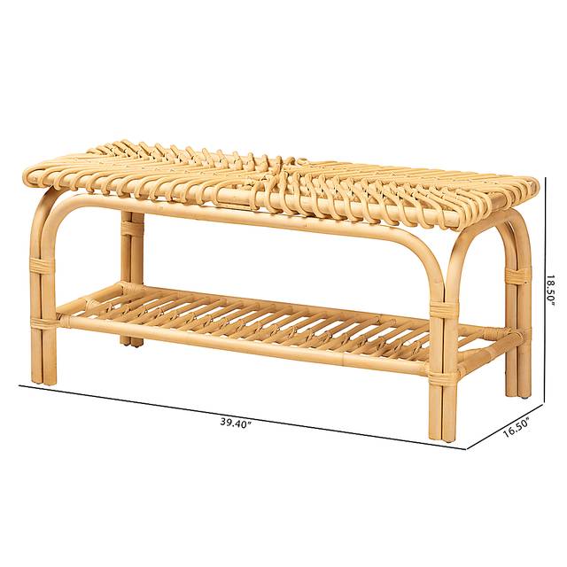 Leboeuf Natural Bench - Thumbnail - Image 8