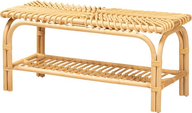 Leboeuf Natural Bench - Thumbnail - Image 1