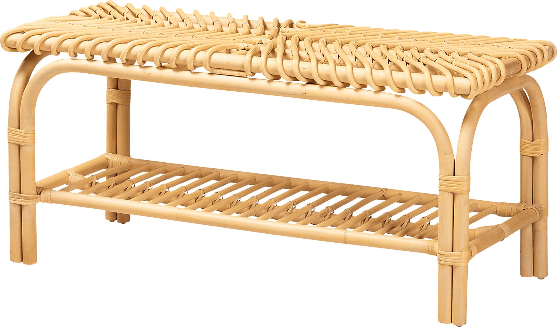 Leboeuf Natural Bench - Image 1