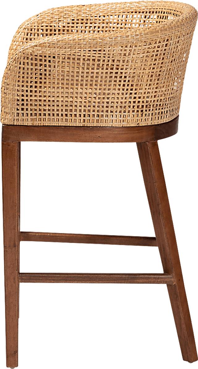 Lecinda Brown Counter Stool - Thumbnail - Image 4