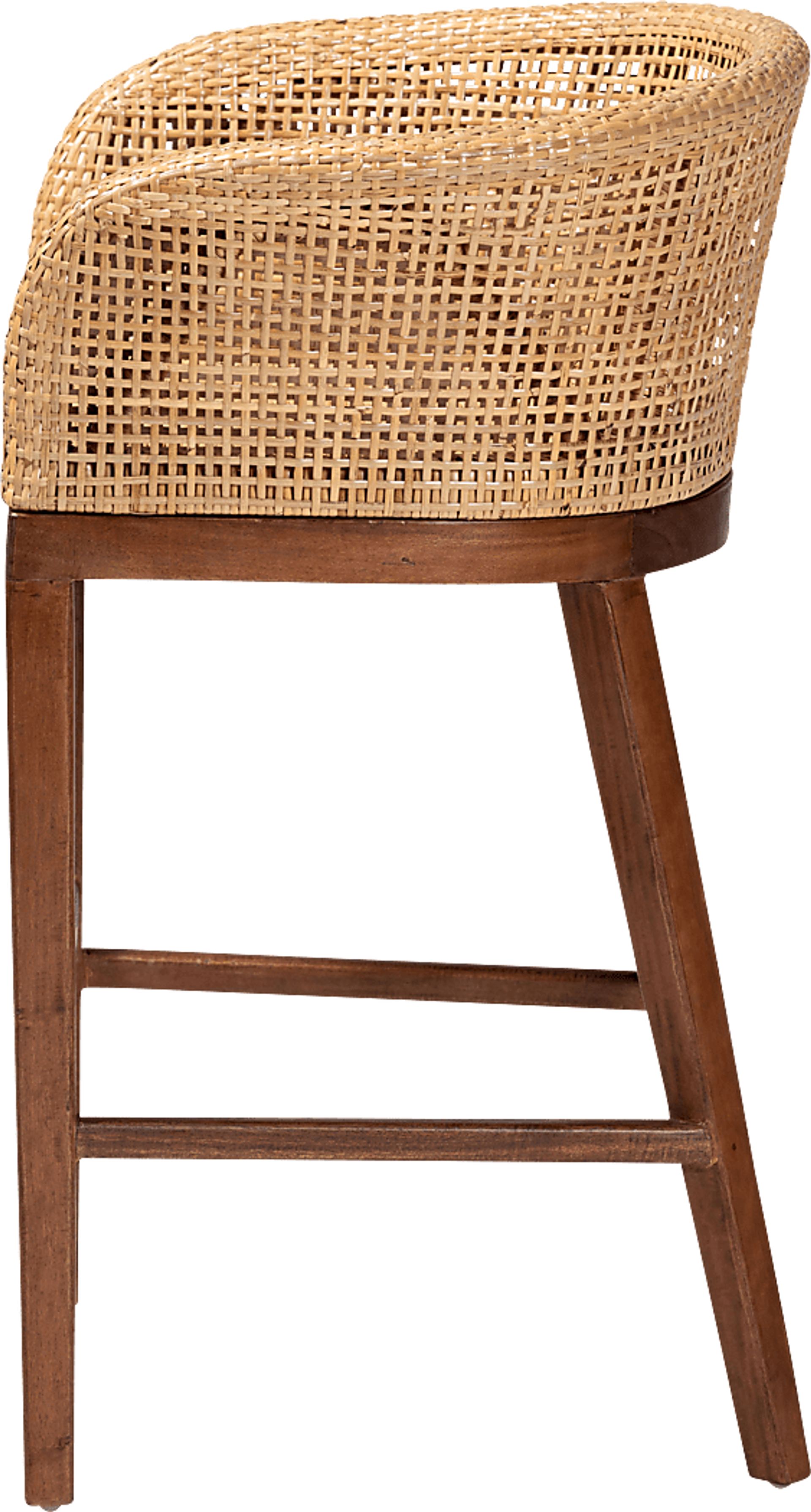 Lecinda Brown Counter Stool - Image 4
