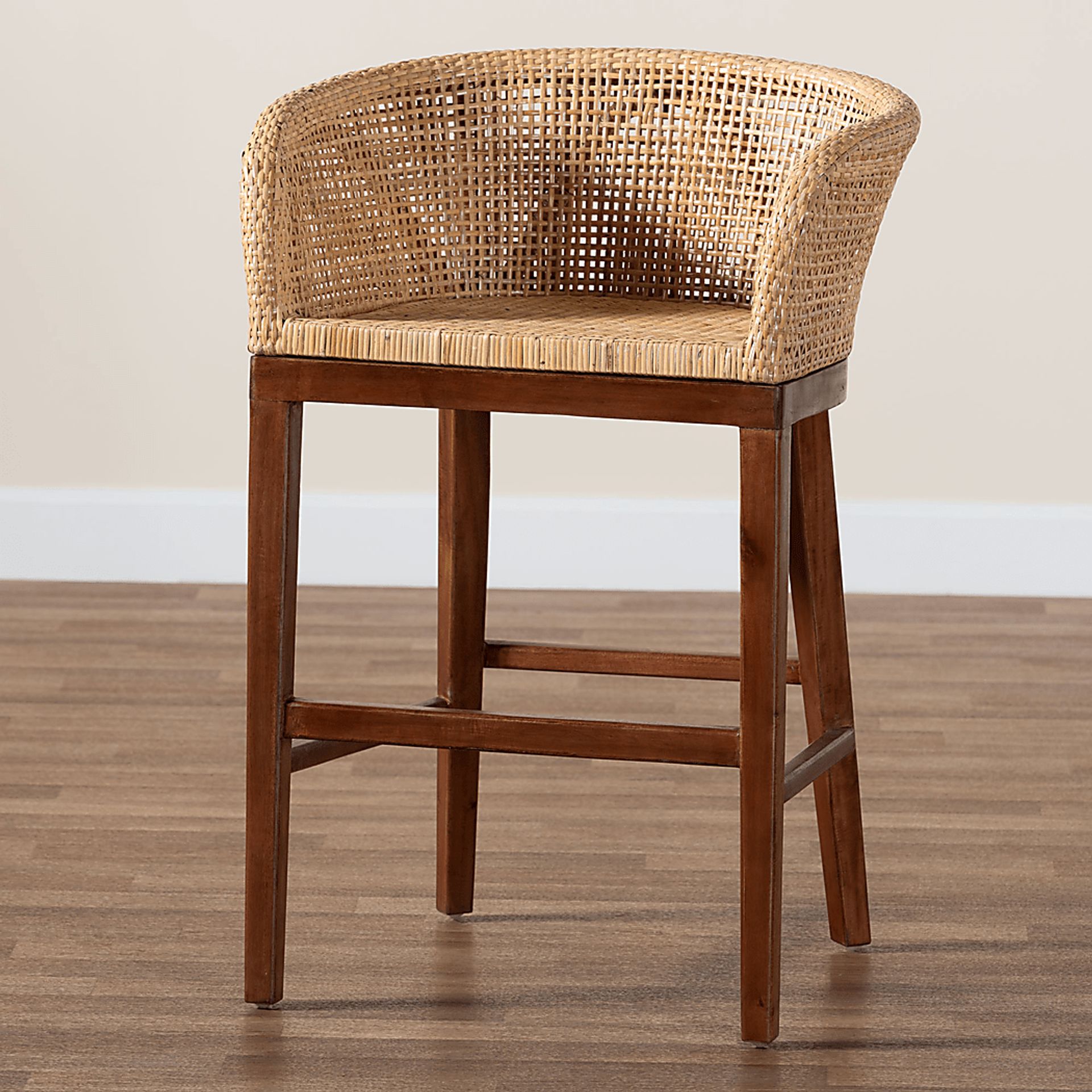 Lecinda Brown Counter Stool - Image 9