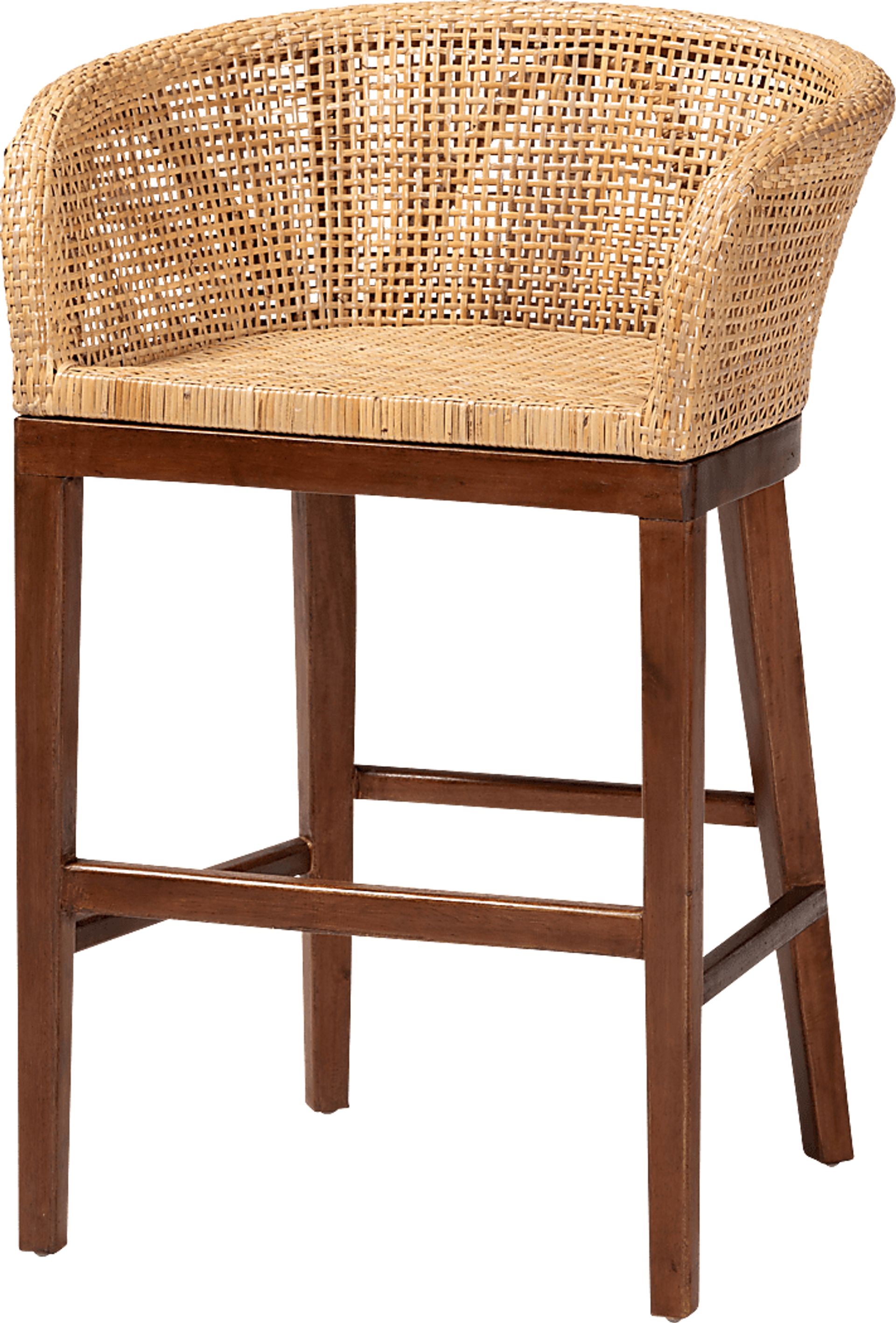 Lecinda Brown Counter Stool - Image 1