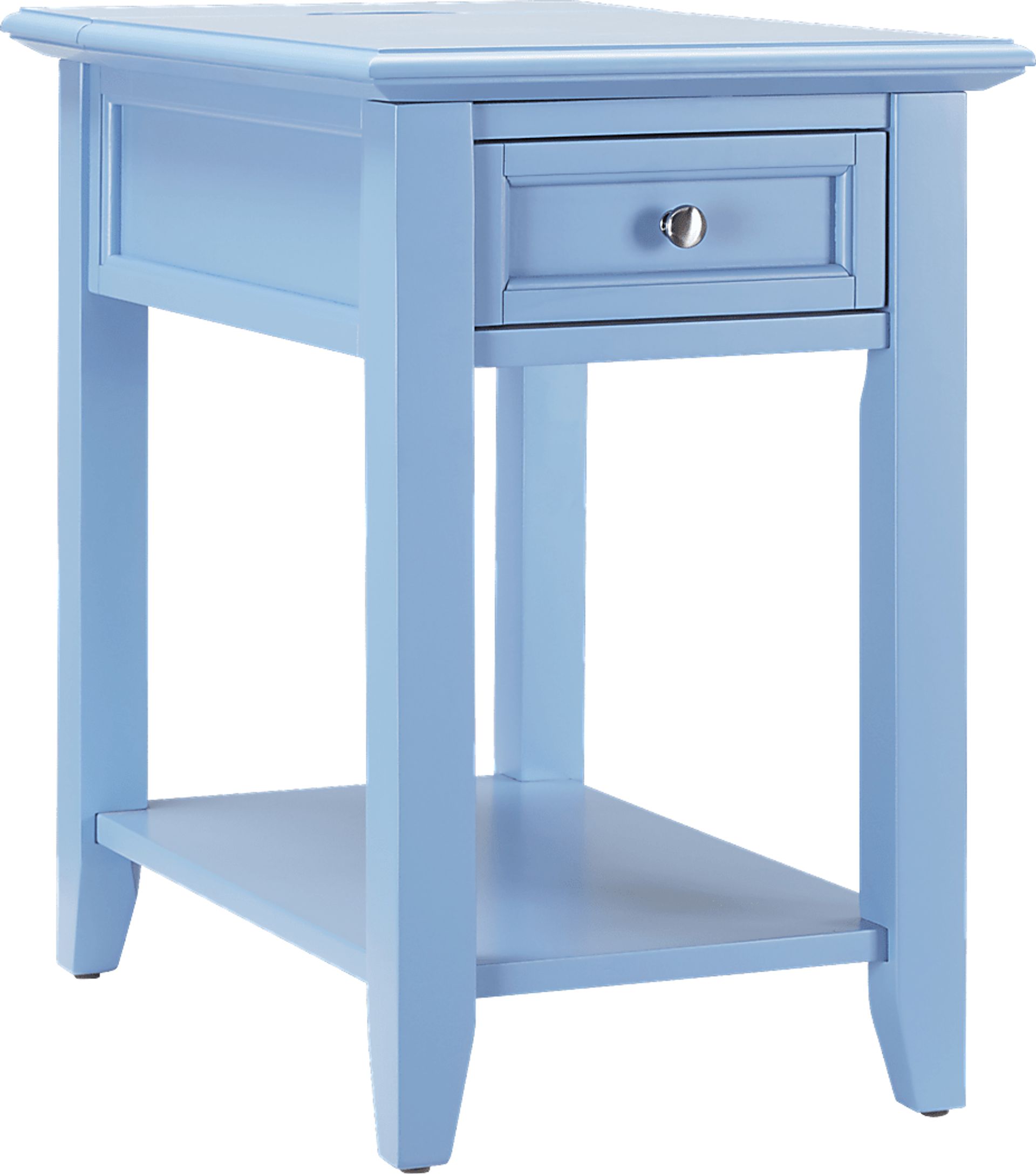 Leda Blue Accent Table - Image 1