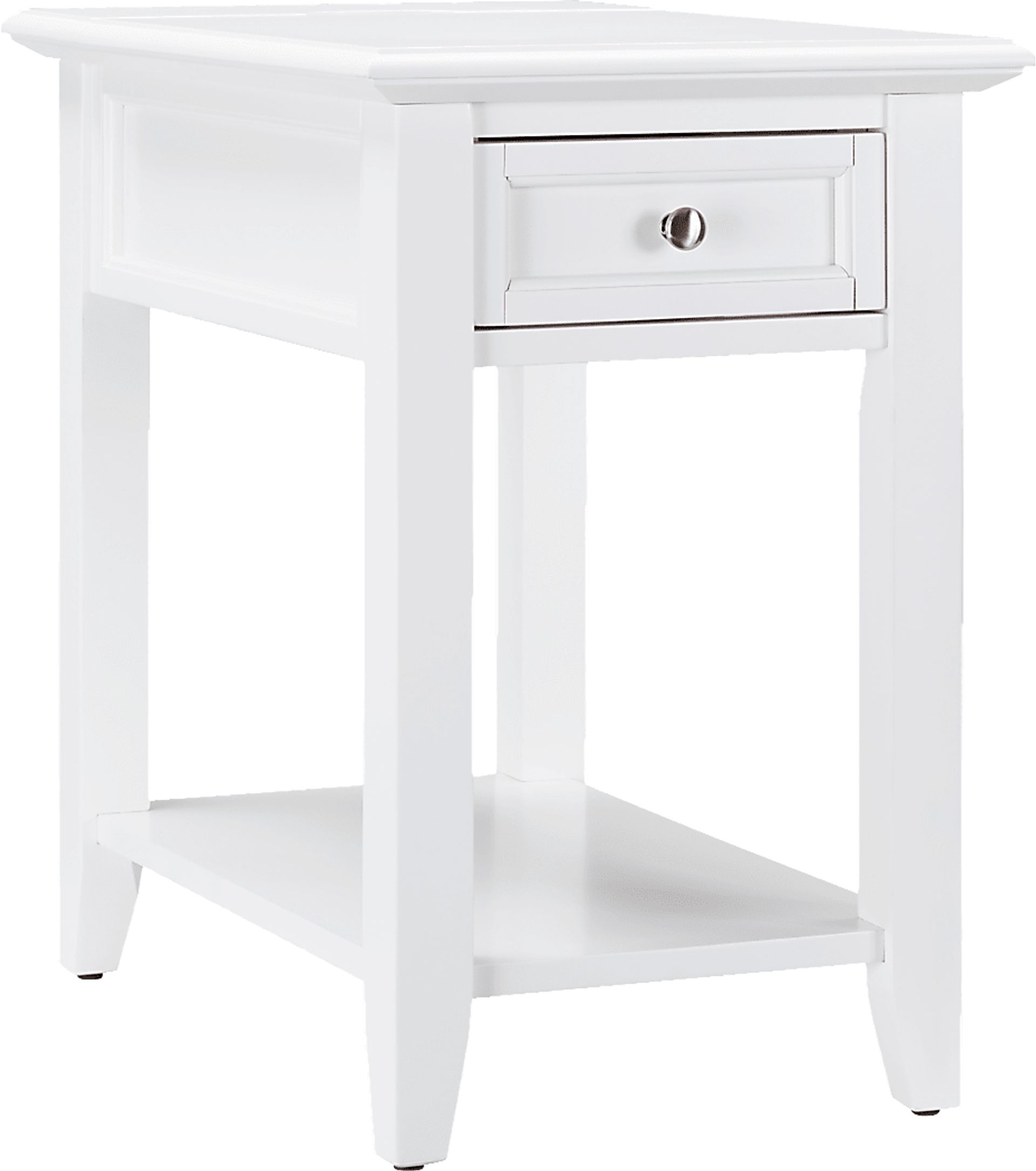 Leda White Accent Table - Image 1