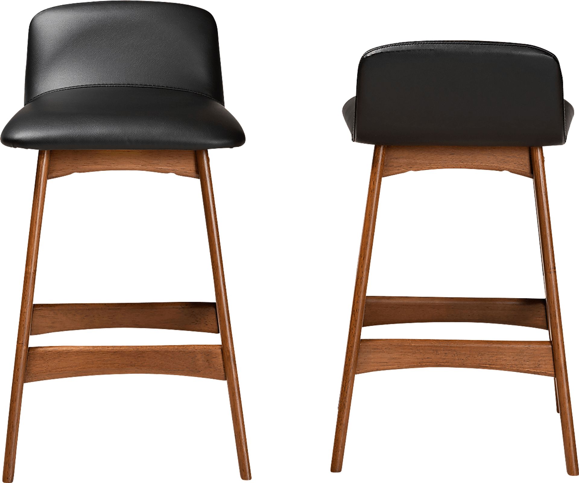 Ledford Black Counter Height Stool, Set of 2 - Image 2