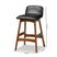 Ledford Black Counter Height Stool, Set of 2