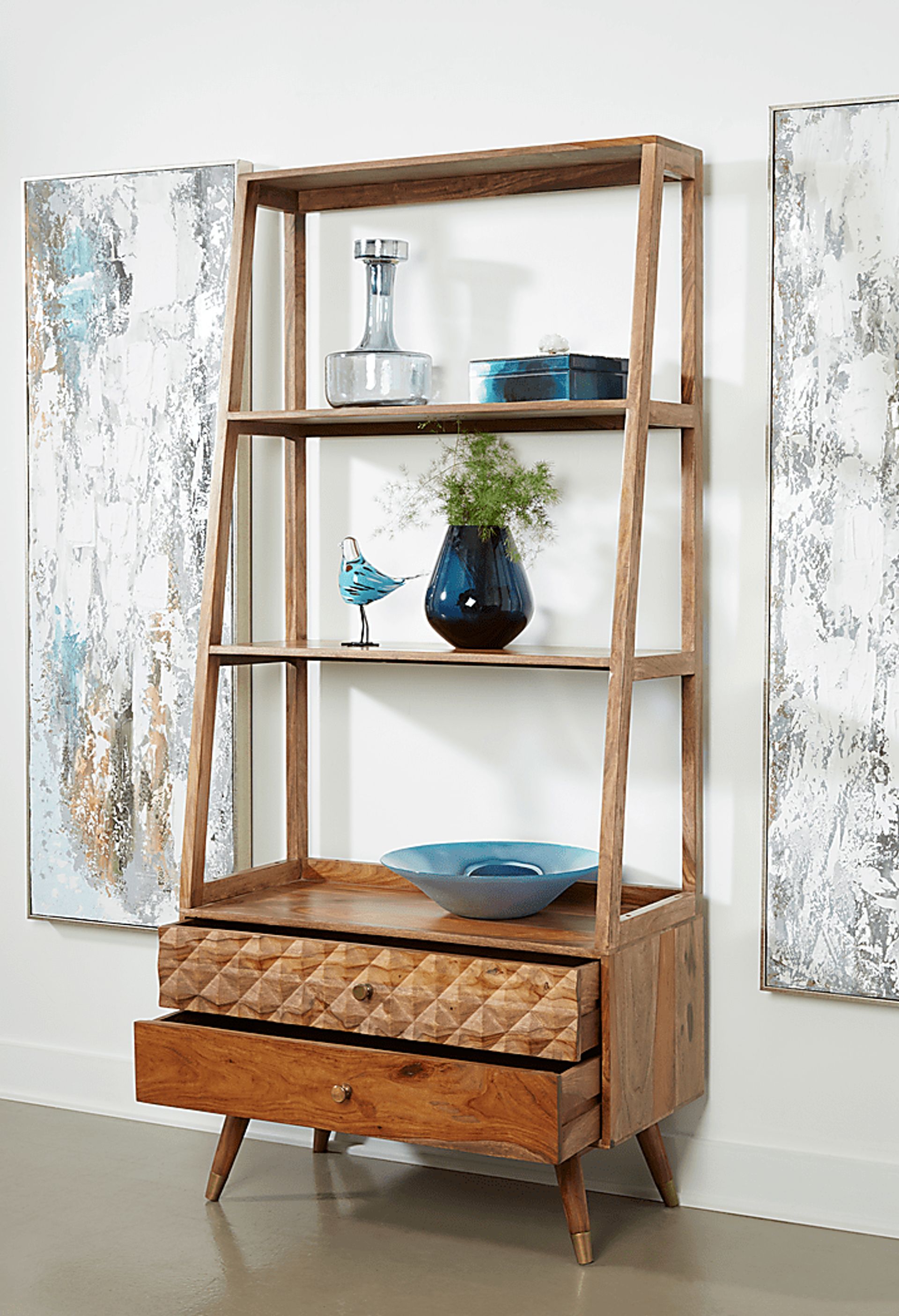 Ledford Brown Bookcase - Image 2