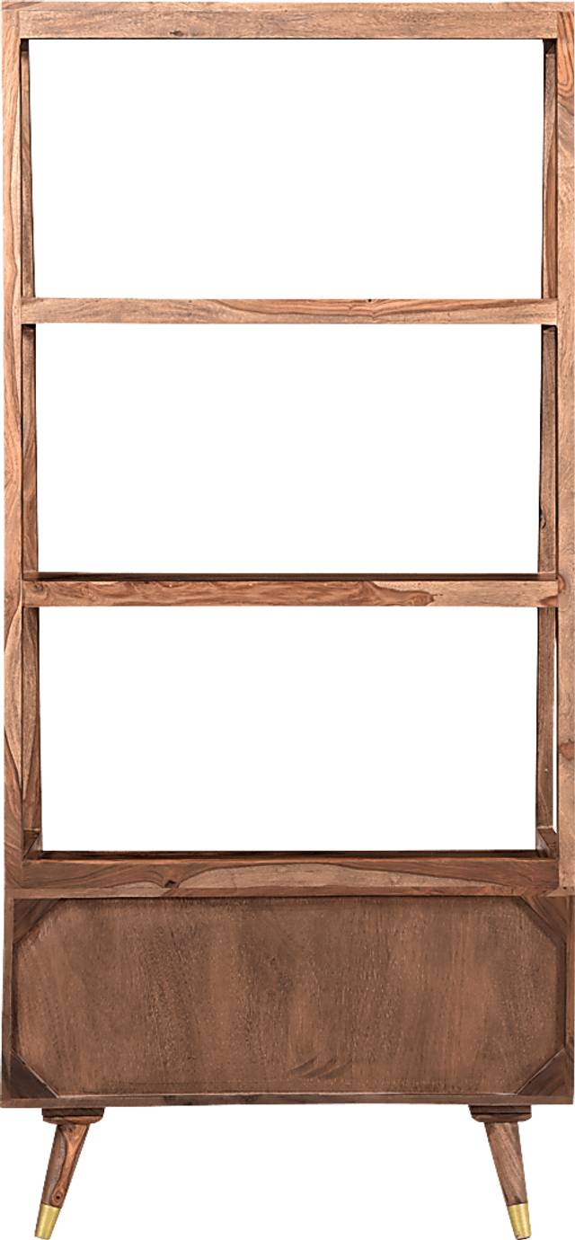 Ledford Brown Bookcase - Thumbnail - Image 3