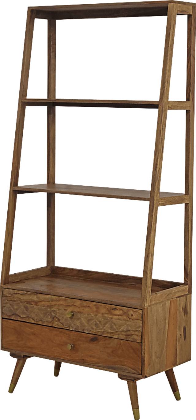 Ledford Brown Bookcase - Thumbnail - Image 1