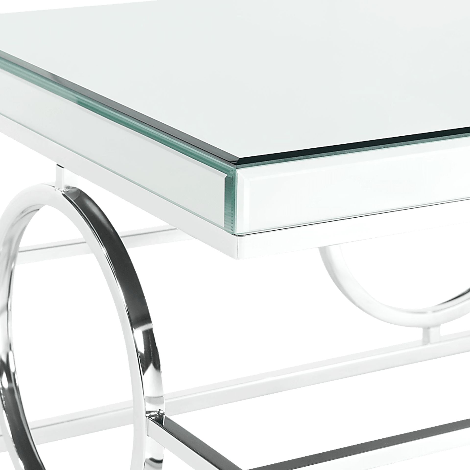 Ledieu Chrome Sofa Table - Image 5