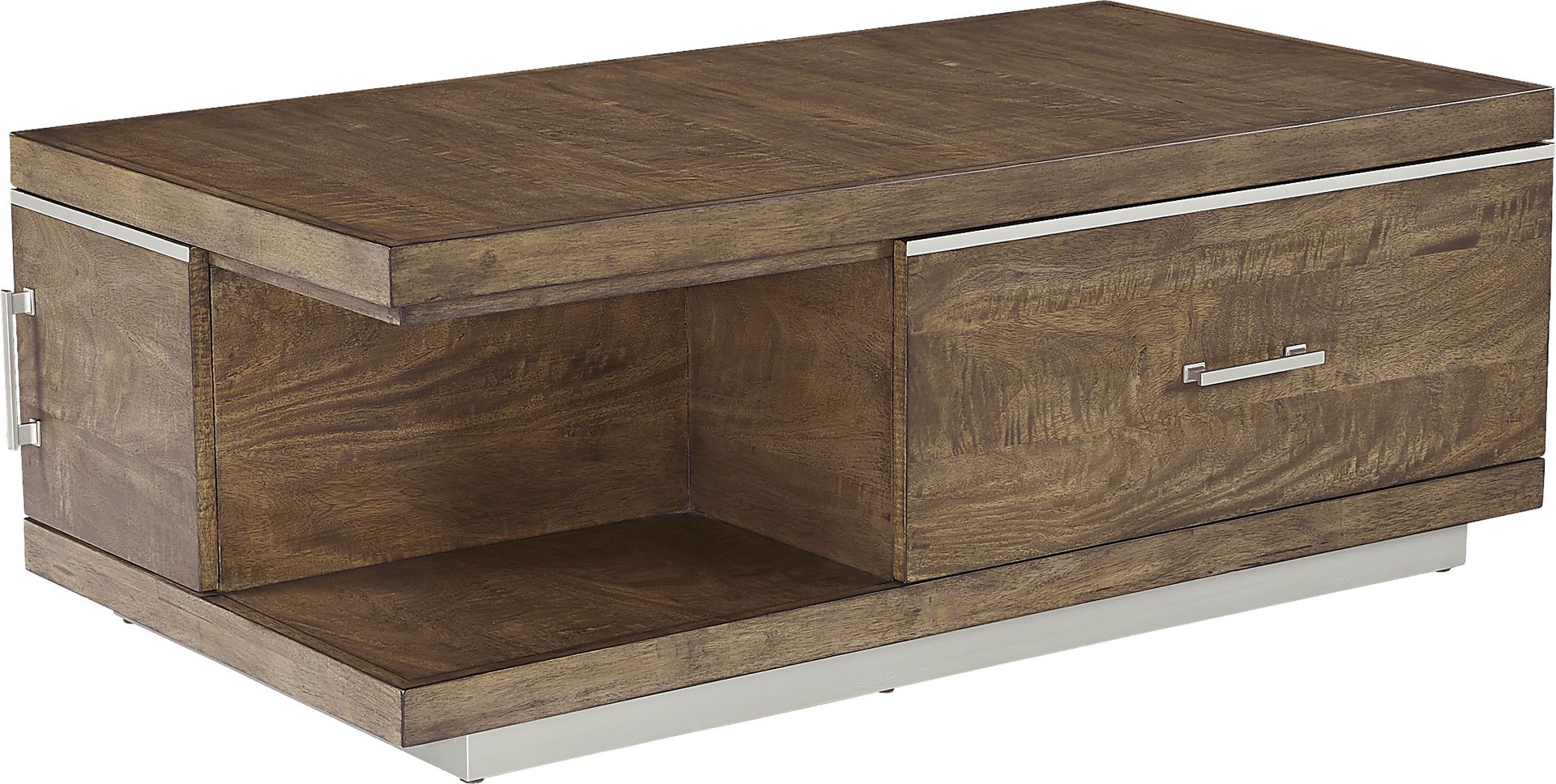 Ledura Brown Cocktail Table - Image 1