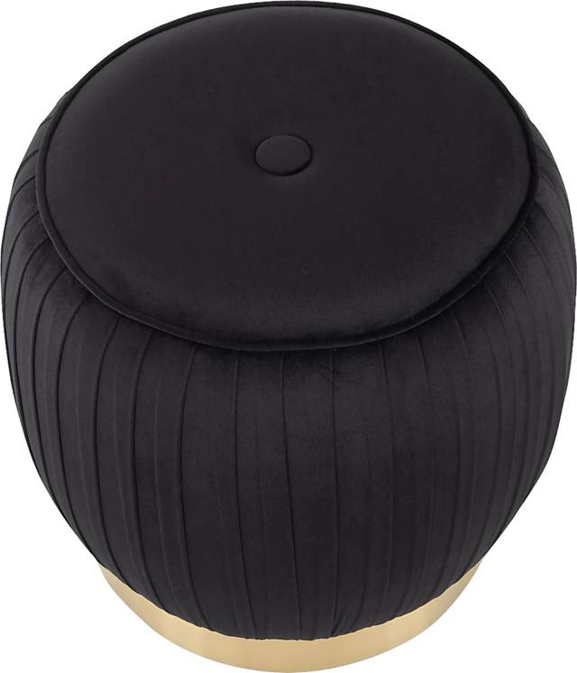 Leeambur Black Ottoman - Thumbnail - Image 2