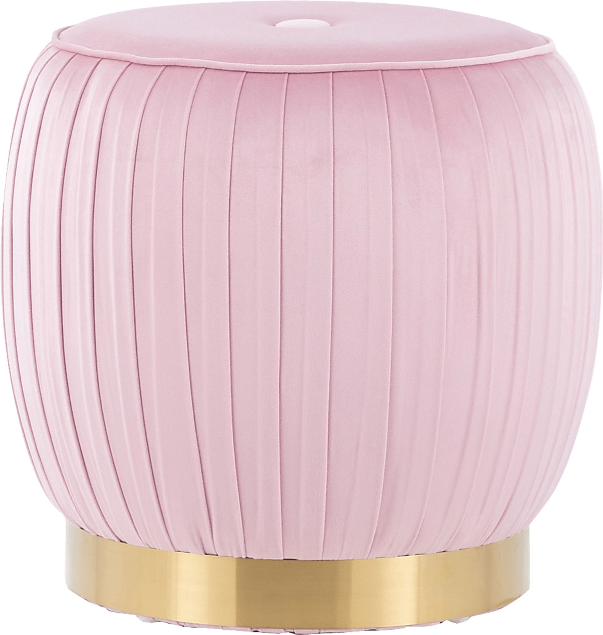 Leeambur Pink Ottoman - Image 1