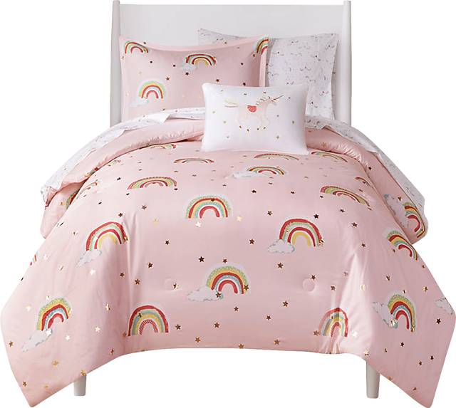 Leebaum Pink Full Comforter Set - Thumbnail - Image 3