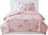 Leebaum Pink Full Comforter Set