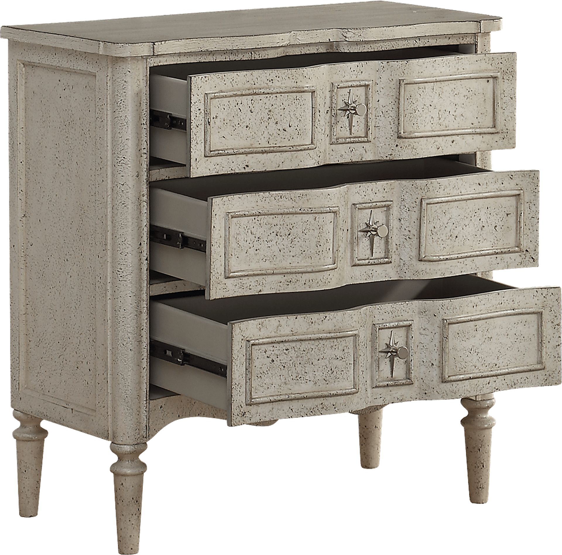 Leena Beige Accent Cabinet - Image 3