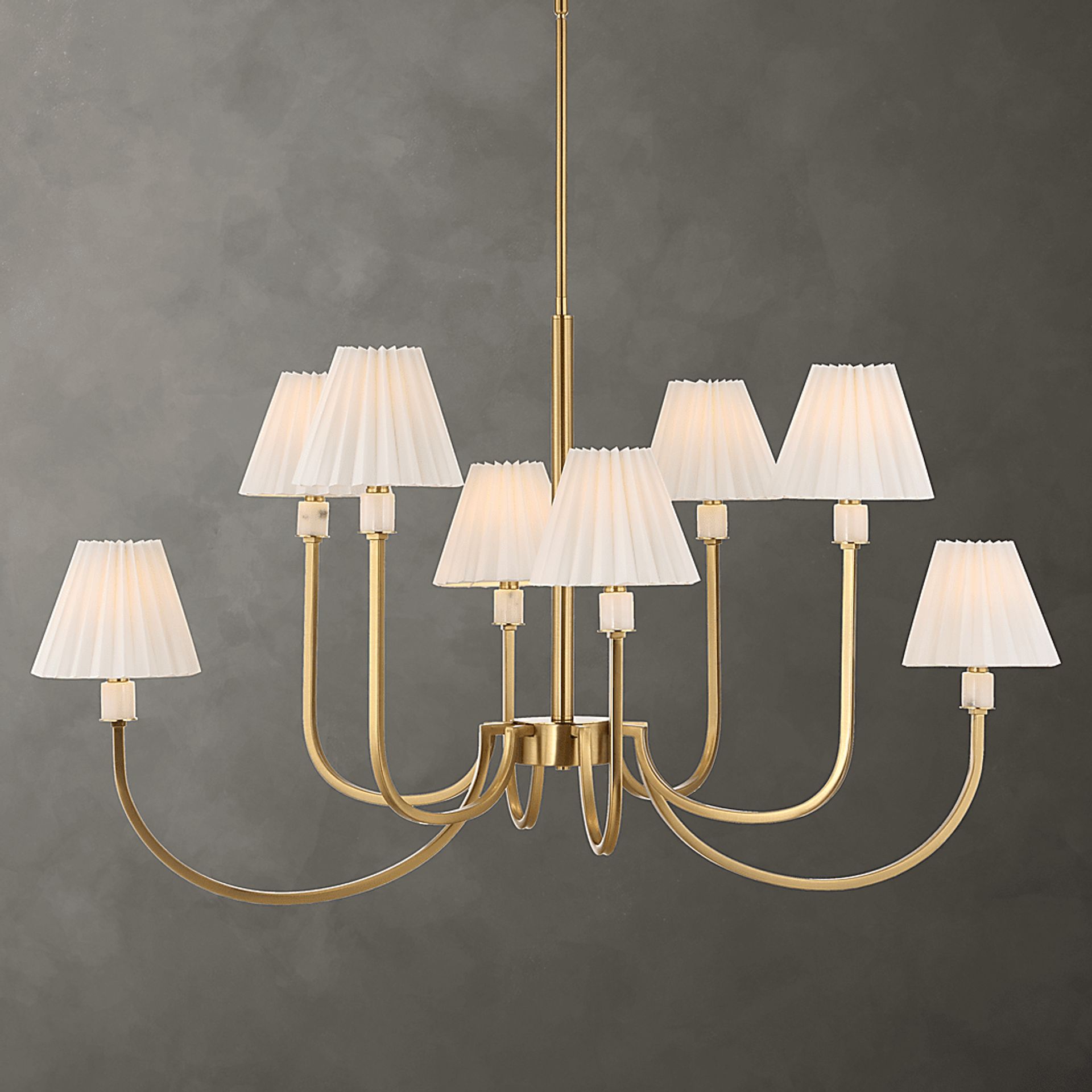 Leeroye Brass Chandelier - Image 7