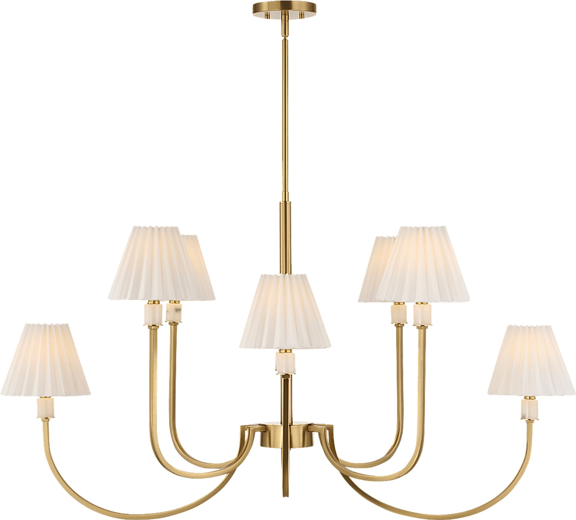 Leeroye Brass Chandelier - Image 8