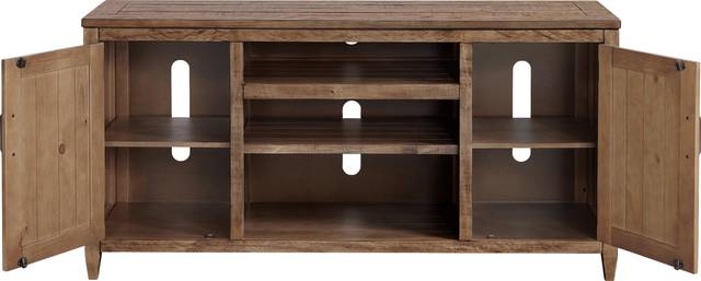 Leewood Brown 65 in. Console - Thumbnail - Image 2