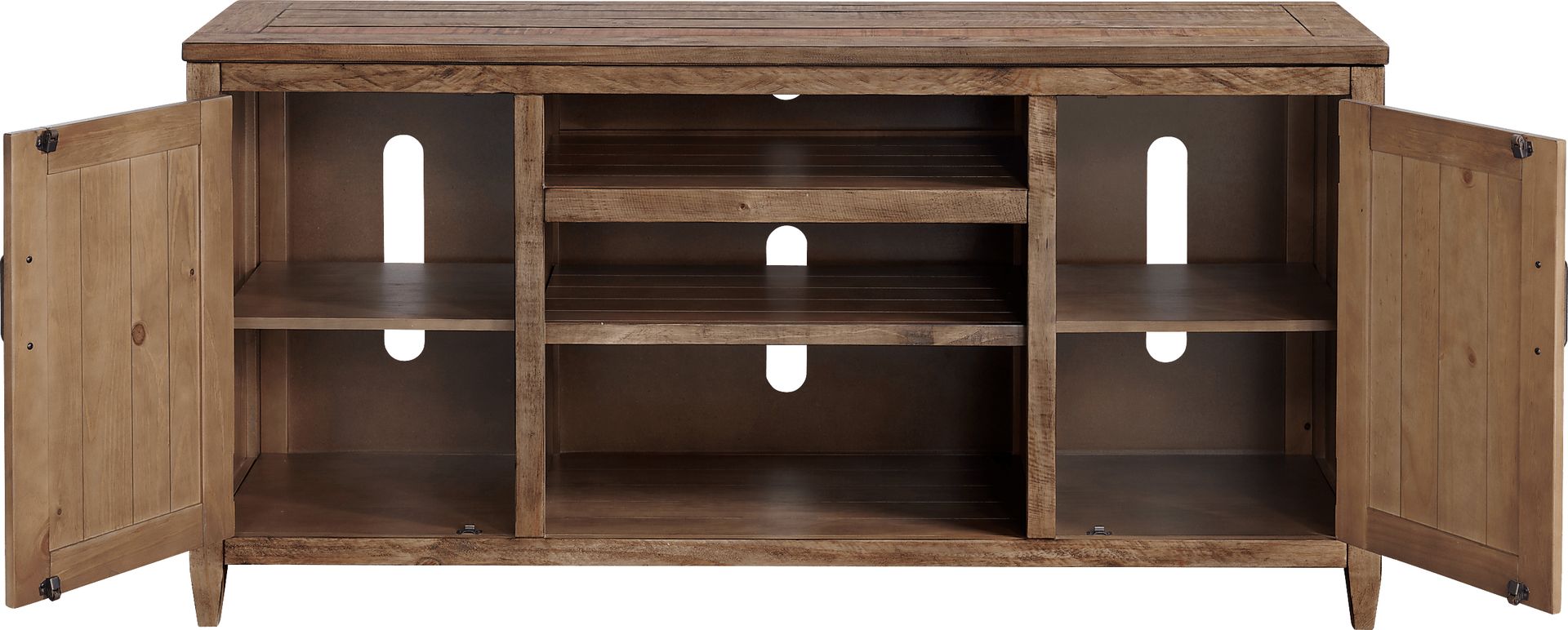 Leewood Brown 65 in. Console - Image 2
