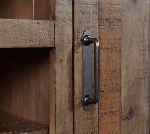 Leewood Brown 65 in. Console - Thumbnail - Image 4