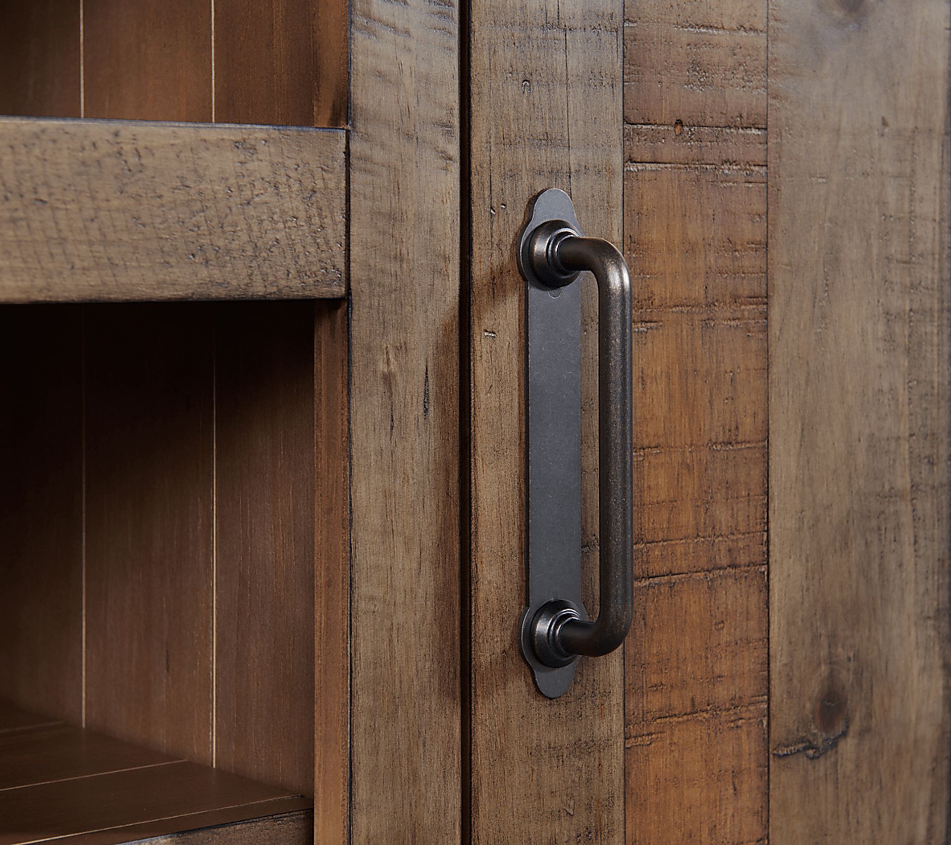 Leewood Brown 65 in. Console - Image 4