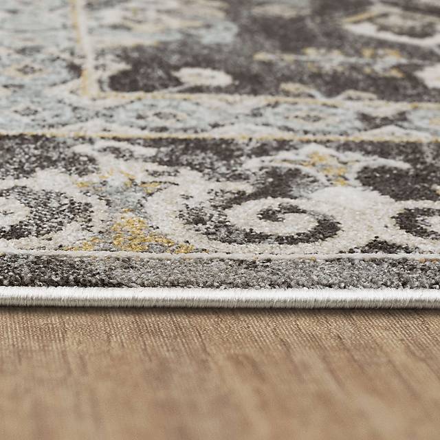 Leeworth Charcoal 7'10 x 10'3 Rug - Thumbnail - Image 6