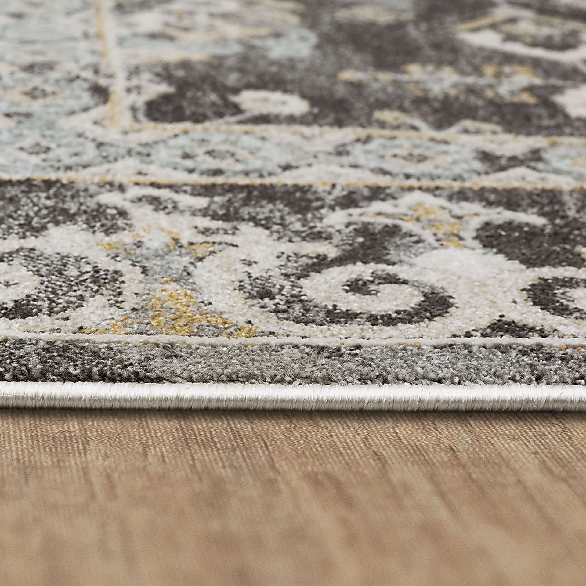 Leeworth Charcoal 7'10 x 10'3 Rug - Image 6