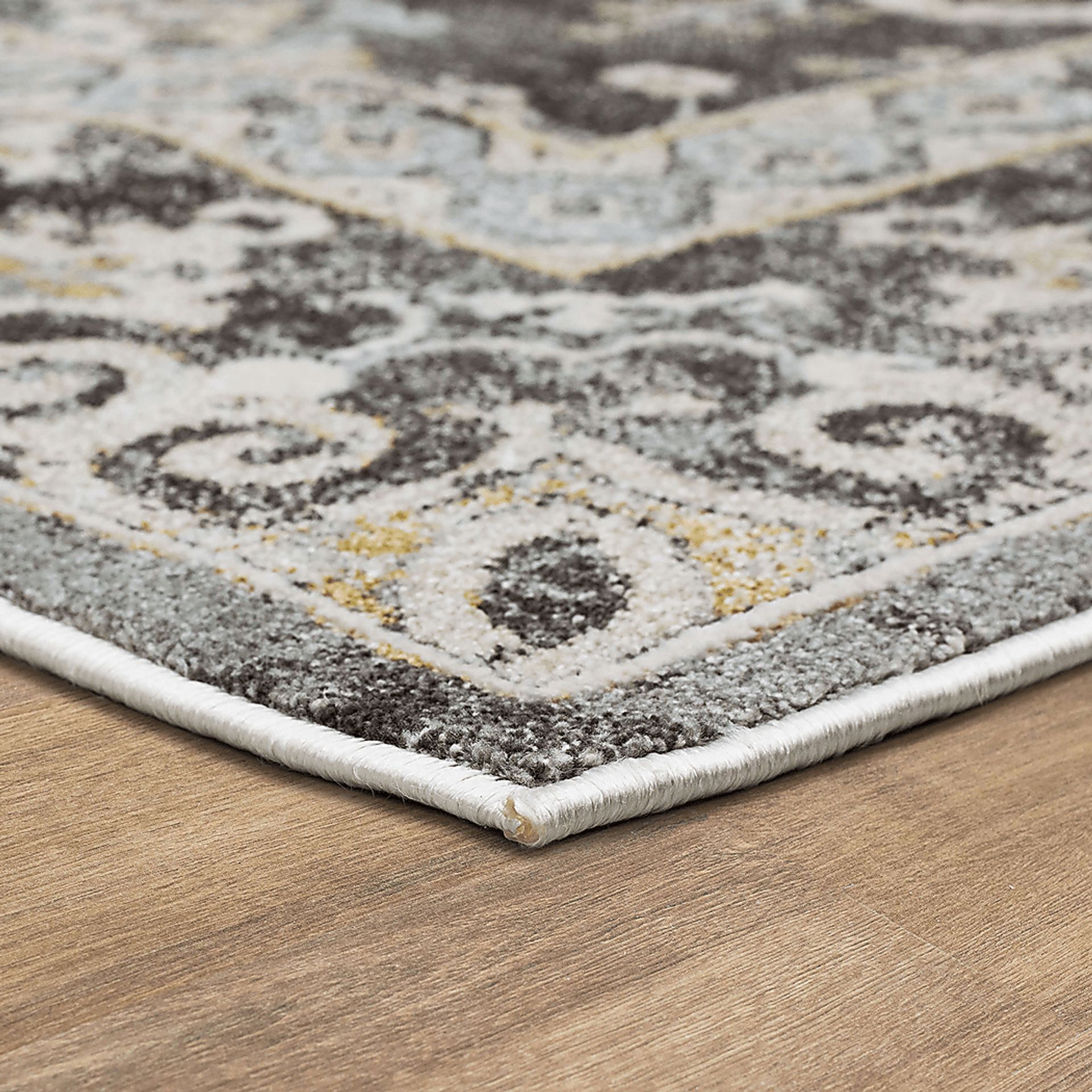 Leeworth Charcoal 7'10 x 10'3 Rug - Image 9