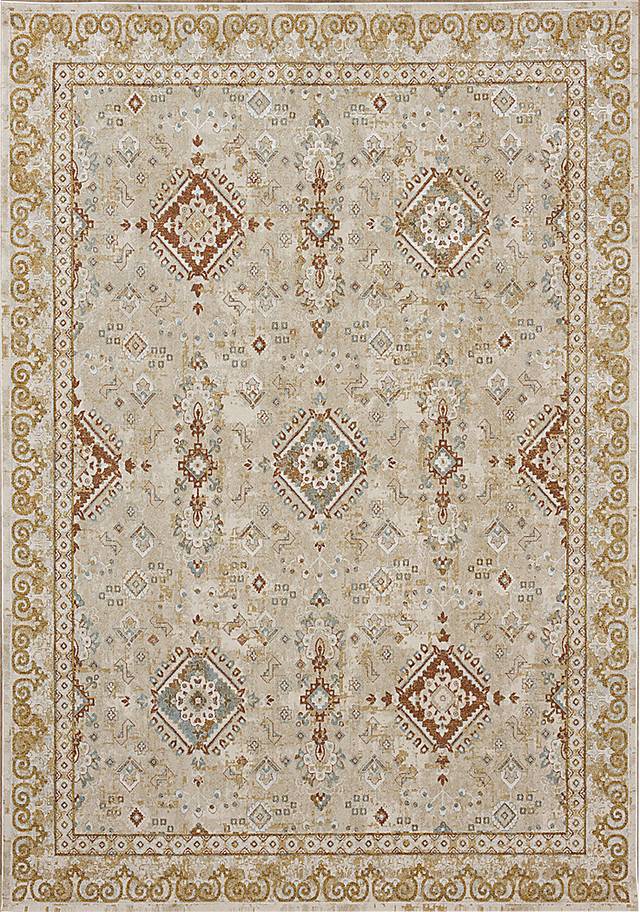 Leeworth Cream 6'6 x 9'10 Rug - Thumbnail - Image 1