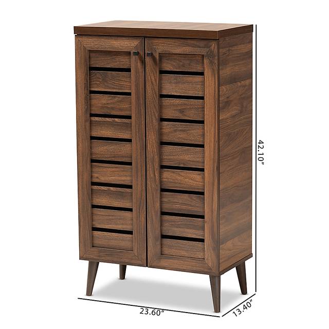 Lefelle Brown Shoe Storage Cabinet - Thumbnail - Image 10