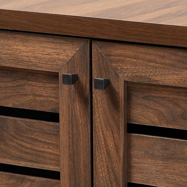 Lefelle Brown Shoe Storage Cabinet - Thumbnail - Image 5