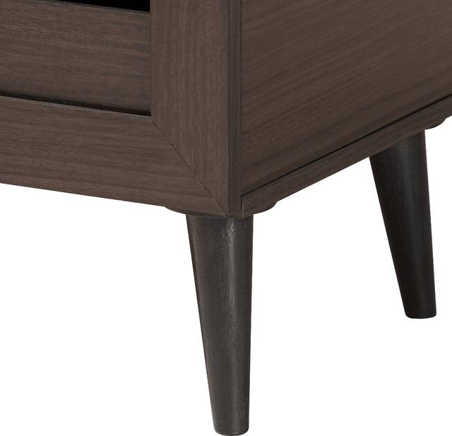 Lefelle Dark Brown Shoe Storage Cabinet - Thumbnail - Image 6