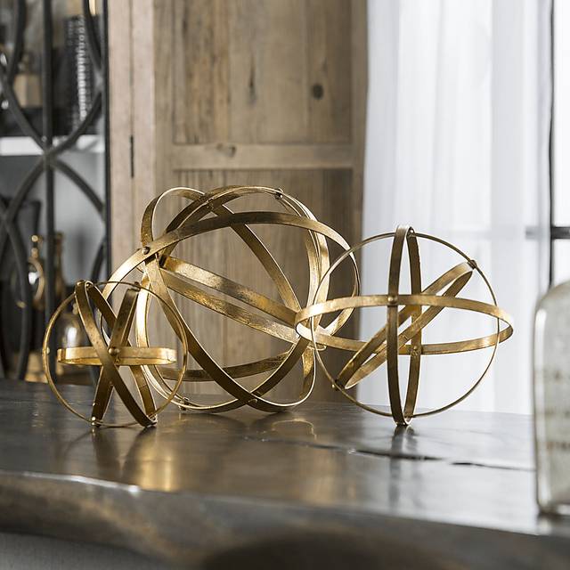Leferve Gold Sculpture, Set of 3 - Thumbnail - Image 3