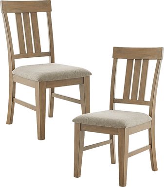 Lefferts Gray Dining Chair, Set of 2