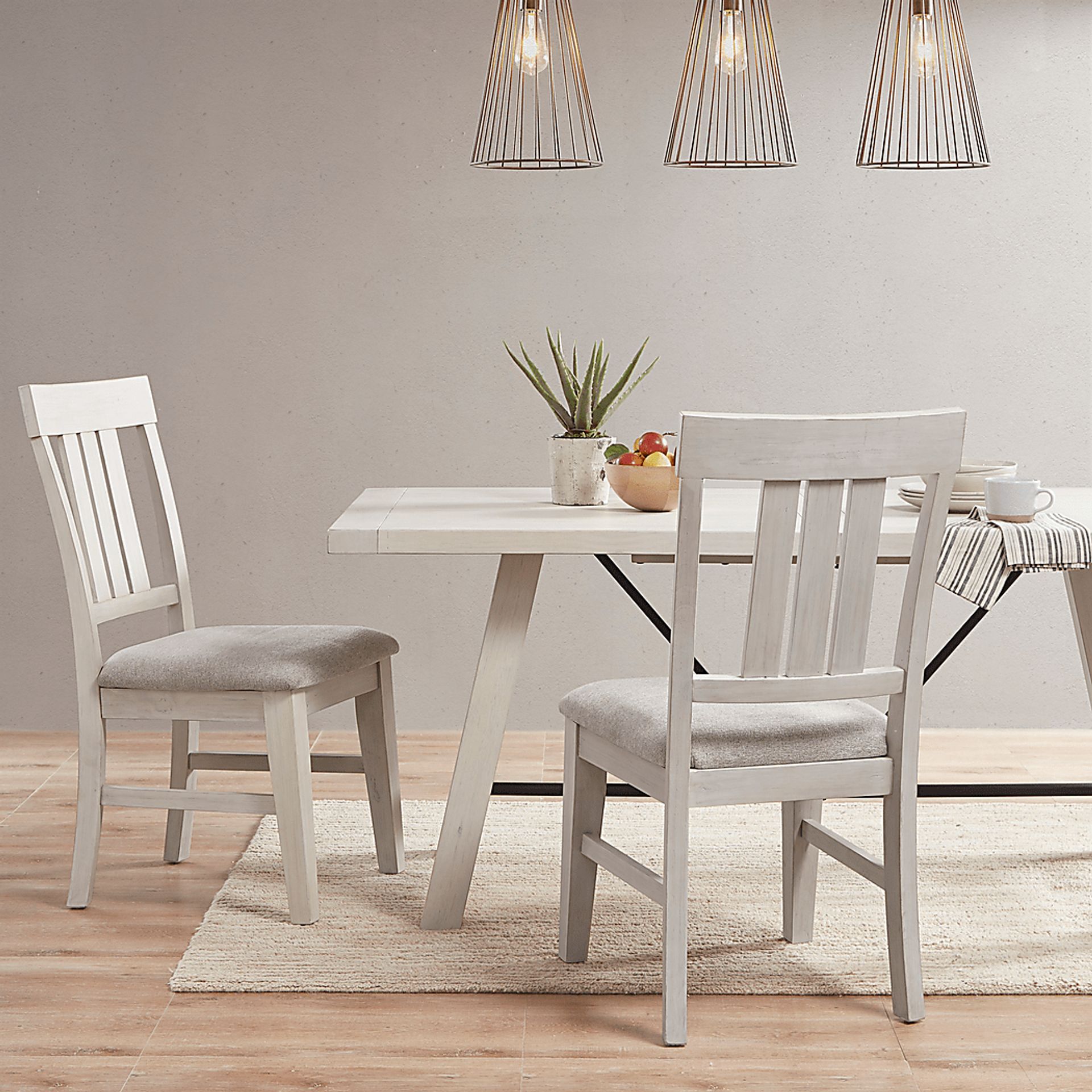 Lefferts White Dining Chair, Set of 2 - Image 8