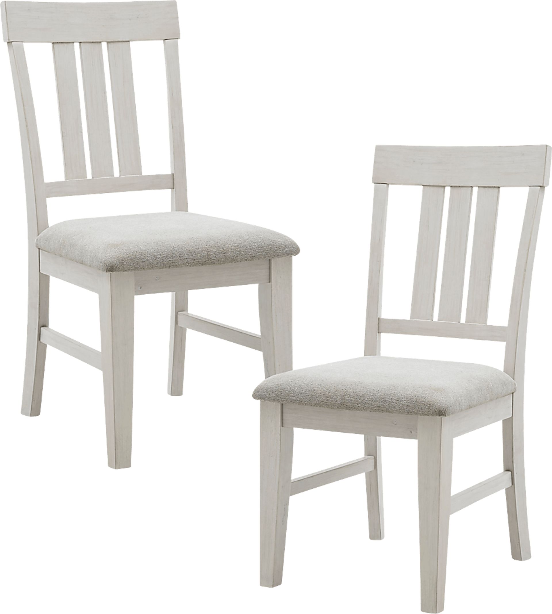 Lefferts White Dining Chair, Set of 2 - Image 1