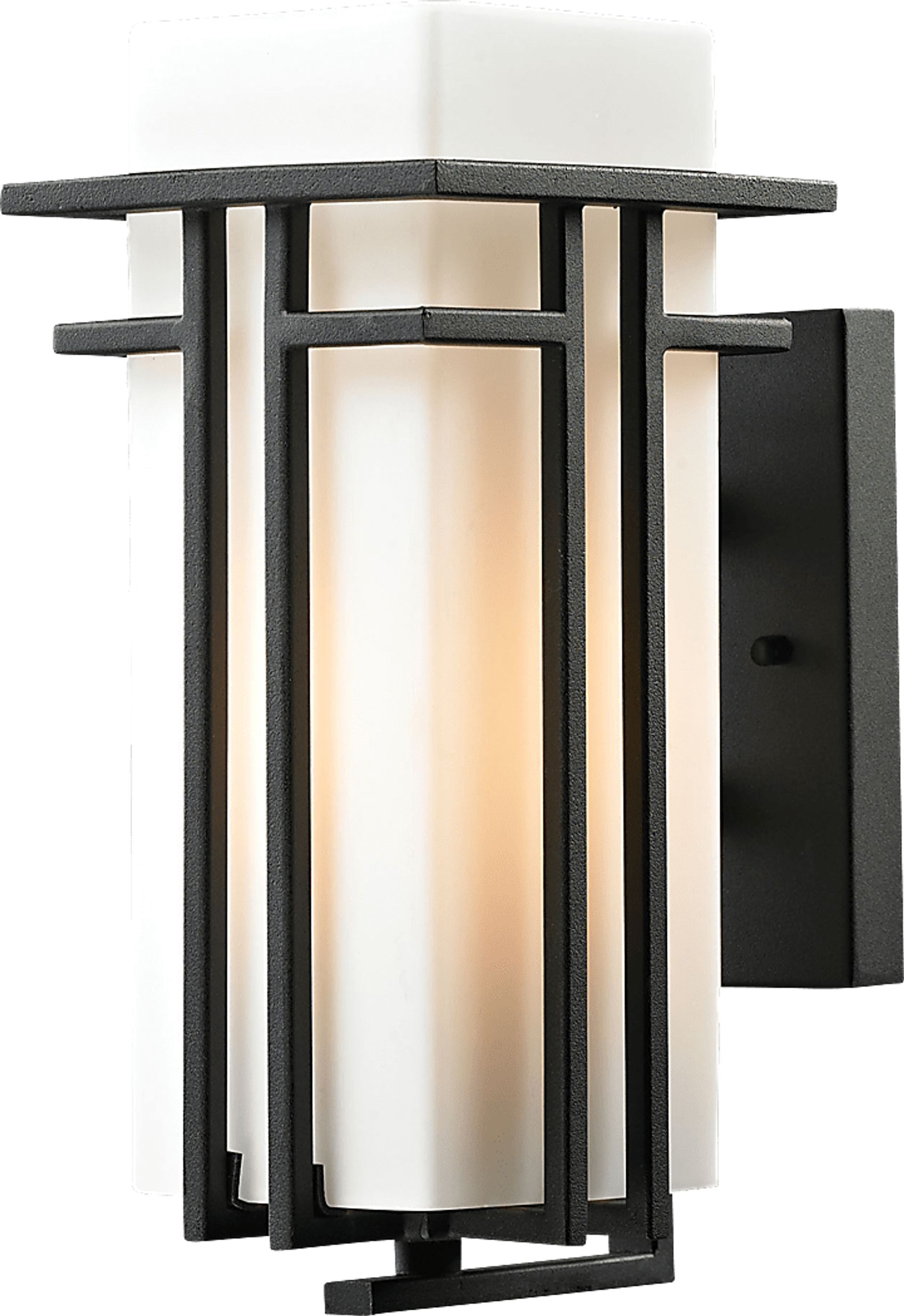 Legare Black Outdoor Wall Sconce - Image 1