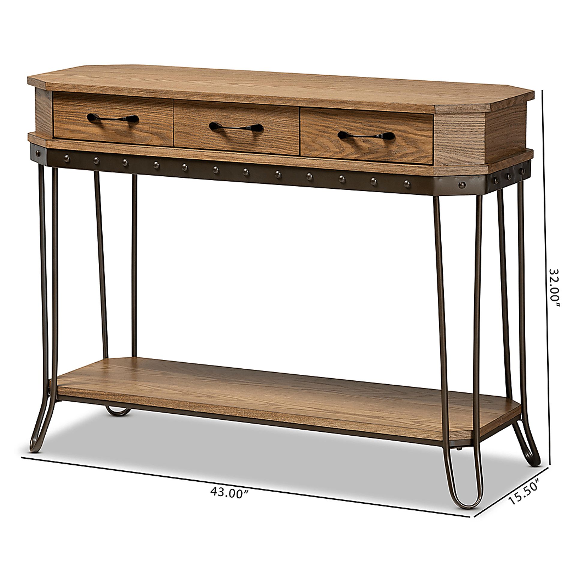 Legendwood Brown Console Table - Image 10