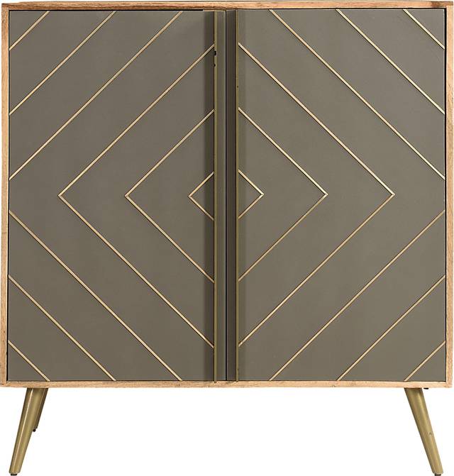 Leharve Gray Accent Cabinet - Thumbnail - Image 5