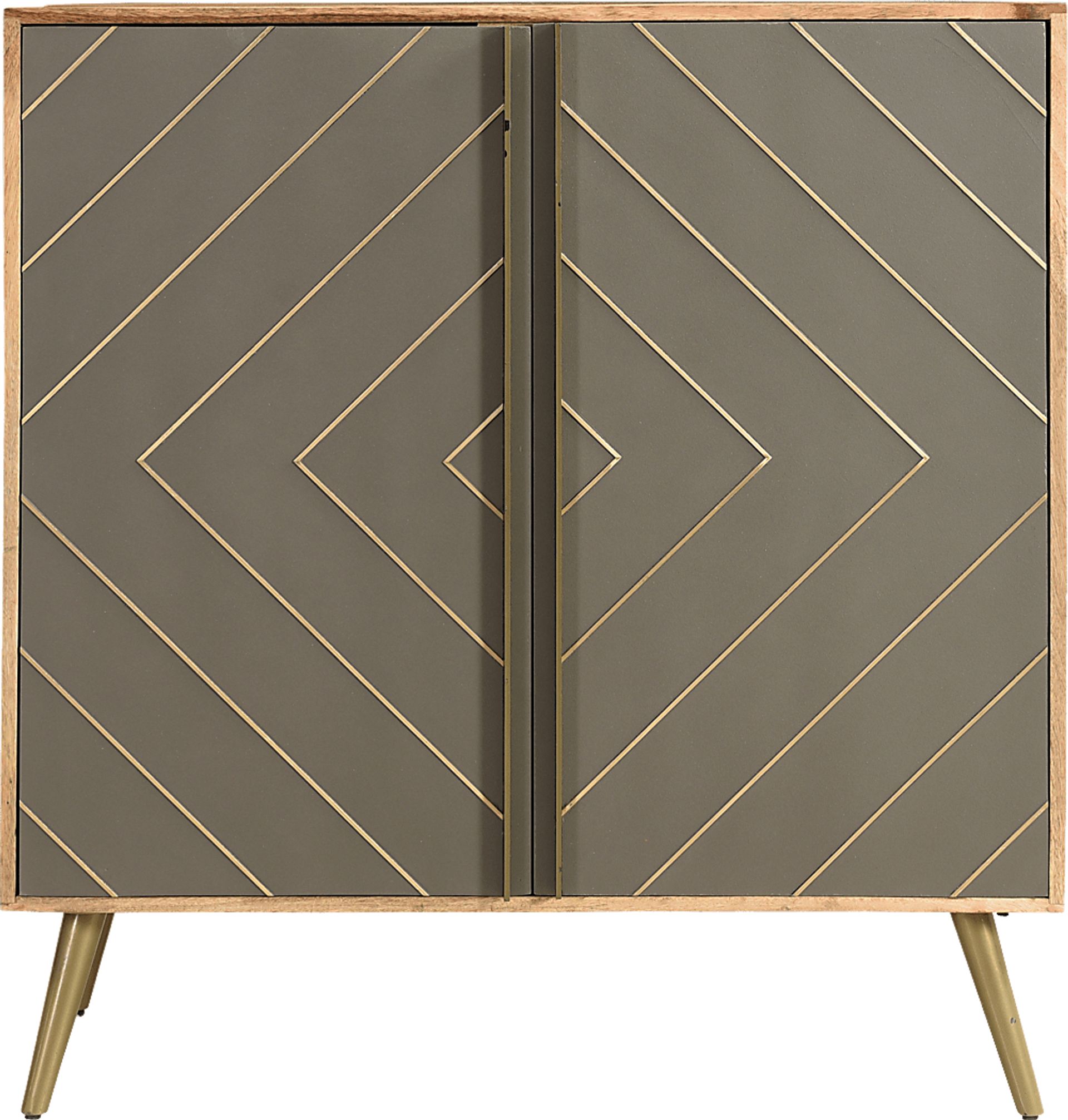 Leharve Gray Accent Cabinet - Image 5