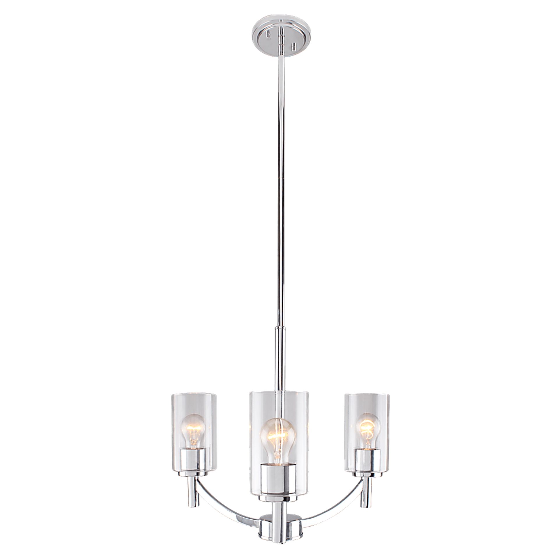 Lehua Chrome Chandelier - Image 1