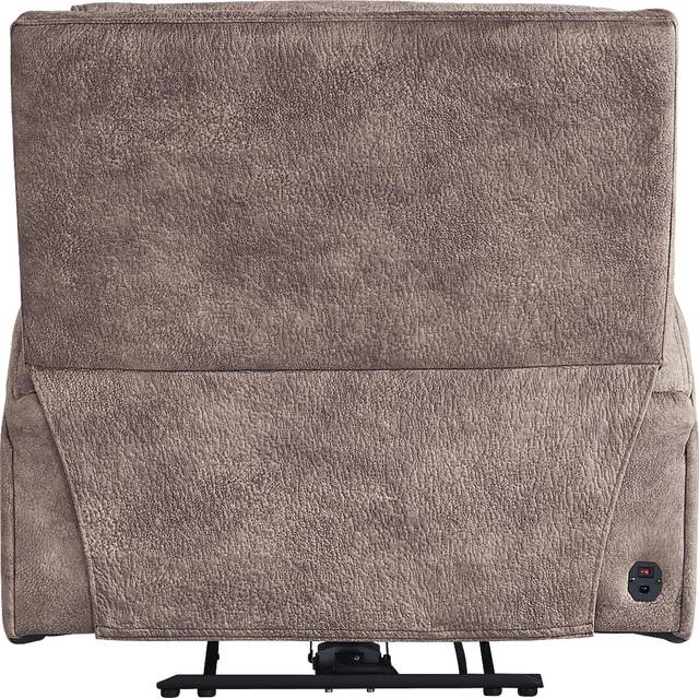 Leighton Brown Dual Power Recliner - Thumbnail - Image 4
