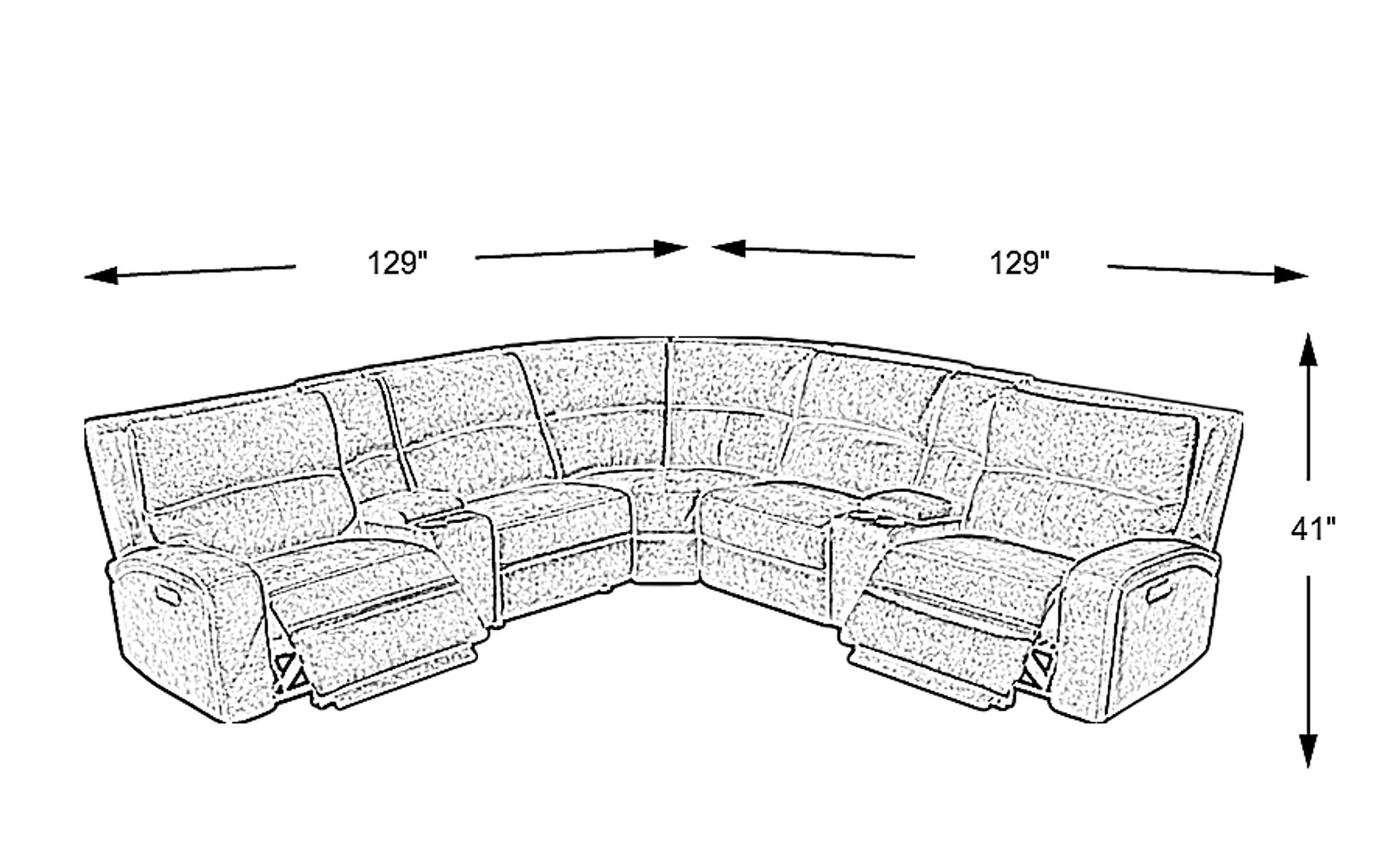Dimension Image. Please refer to the Dimension Tab on this page for dimension details.