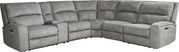 Leighton 9 Pc Dual Power Reclining Sectional Living Room