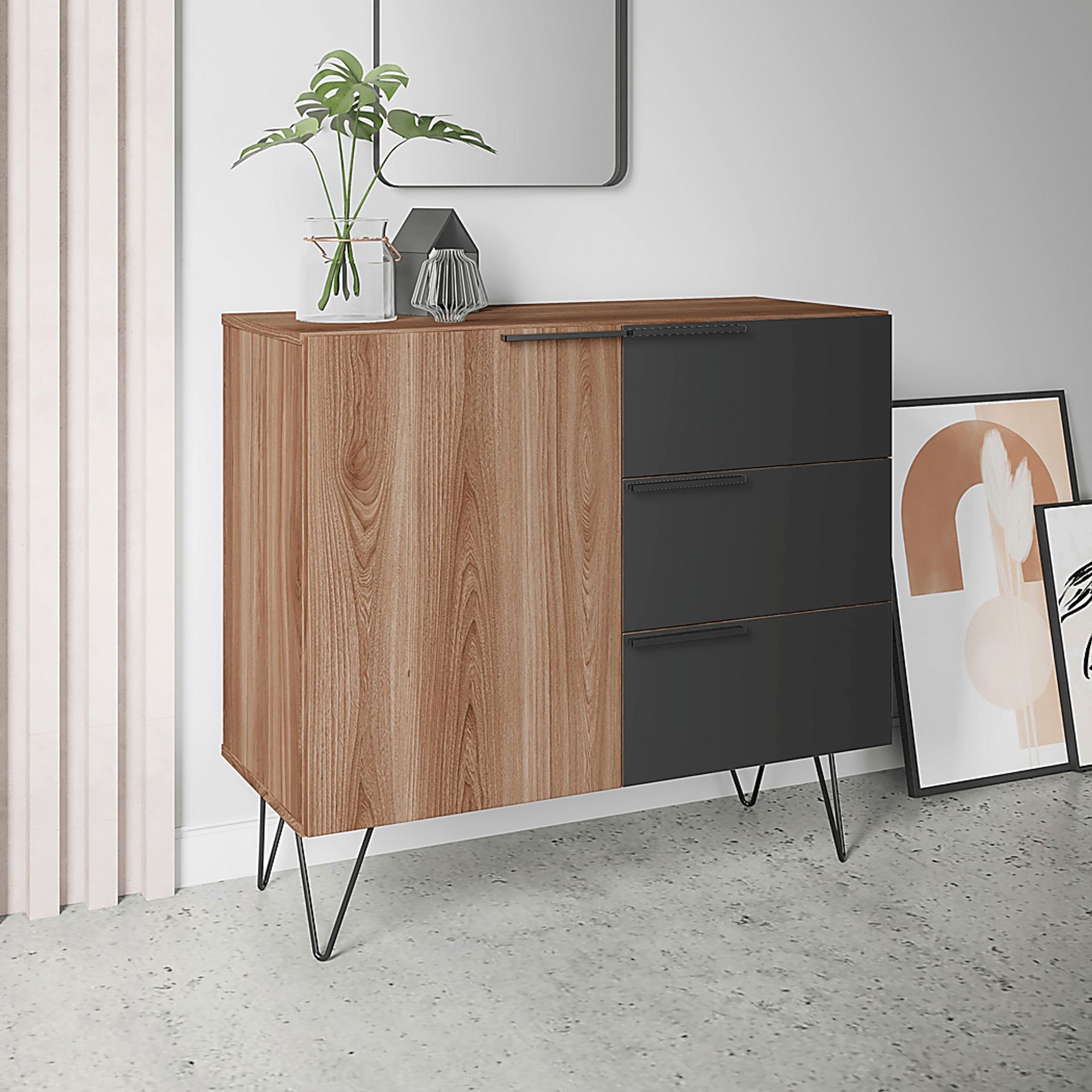 Leihigh Black Dresser - Image 2
